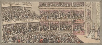 Covent Garden Theatre, 1792 door Thomas Rowlandson