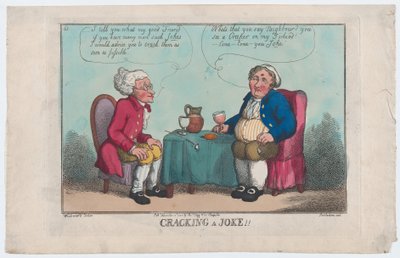 Een Grap Maken door Thomas Rowlandson