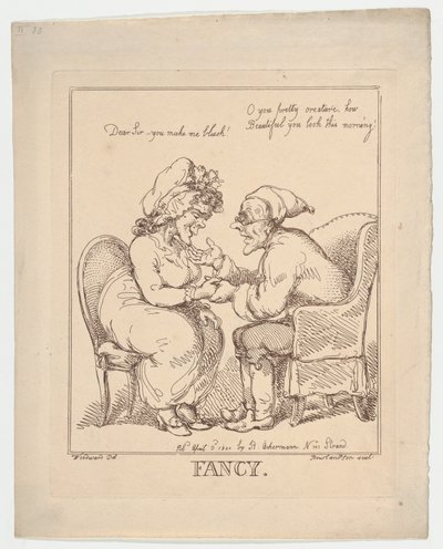 Chique door Thomas Rowlandson