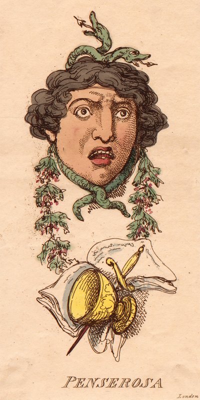 Koppen: Penserosa door Thomas Rowlandson