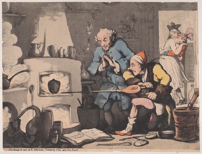Hocus Pocus, of op zoek naar de Steen der Wijzen, 12 maart 1800 door Thomas Rowlandson