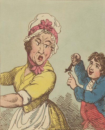 Horror, 1 januari 1800 door Thomas Rowlandson