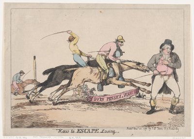 Hoe te Ontsnappen aan Verlies door Thomas Rowlandson