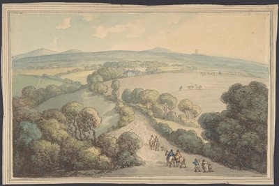 Landschap door Thomas Rowlandson