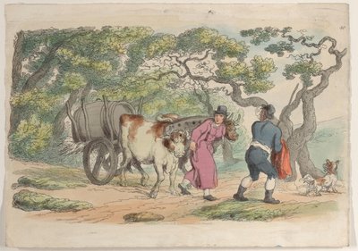 Plaat 40, uit Wereld in Miniatuur, 1816 door Thomas Rowlandson