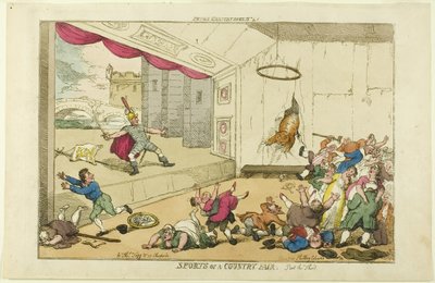 Sporten van een Country Fair. Deel de Derde door Thomas Rowlandson