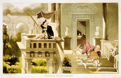 Syntax Sterrenkijken door Thomas Rowlandson