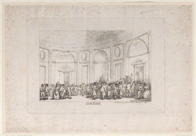 De bank door Thomas Rowlandson
