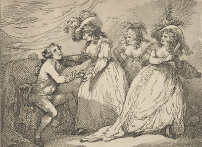 De gouden appel, of de moderne Parijs door Thomas Rowlandson