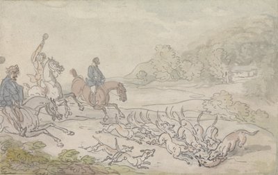 De moord door Thomas Rowlandson