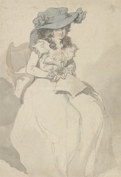 De liefdesbrief, ca. 1790 door Thomas Rowlandson