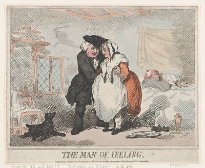 De man van gevoel, 25 november 1785 door Thomas Rowlandson