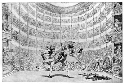 Het vooruitzicht voor ons, 1791 door Thomas Rowlandson