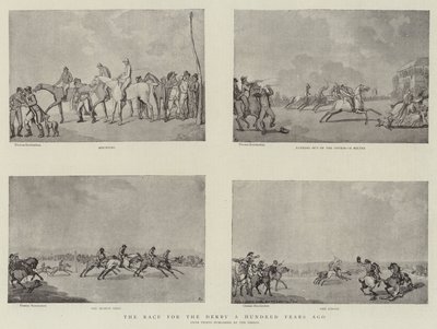 De Race voor de Derby honderd jaar geleden door Thomas Rowlandson