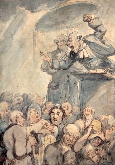 De Betoveraar door Thomas Rowlandson