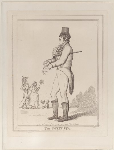 De Lathyrus, 29 augustus 1812 door Thomas Rowlandson