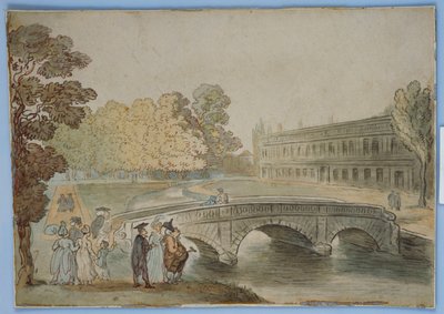 Trinity Library, Cambridge door Thomas Rowlandson