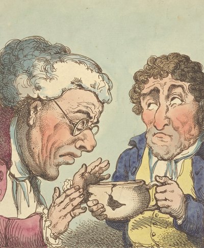 Verering, 1800 door Thomas Rowlandson