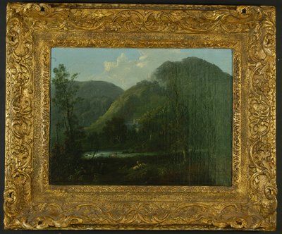 Rydal Hall, c.1790 olieverf op doek door Thomas Sautelle Roberts