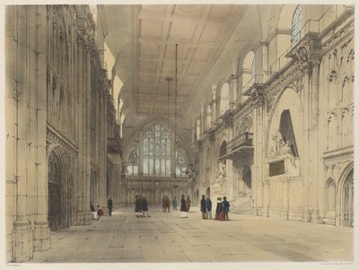 Londen zoals het is: Guildhall door Thomas Shotter Boys