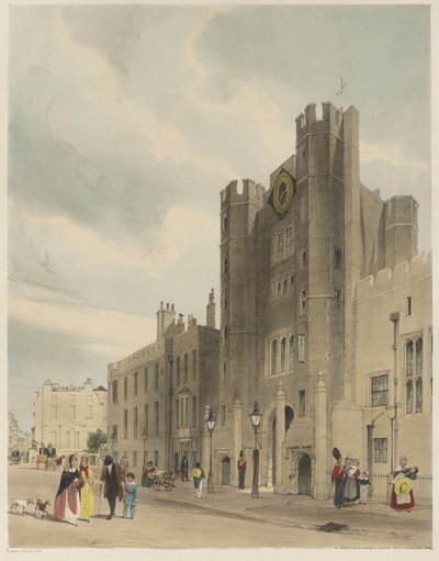 Londen zoals het is: Noordelijke voorkant van St. James