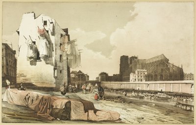 Notre Dame, Parijs door Thomas Shotter Boys