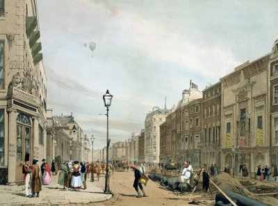 Piccadilly vanaf de hoek van Old Bond Street, uit 