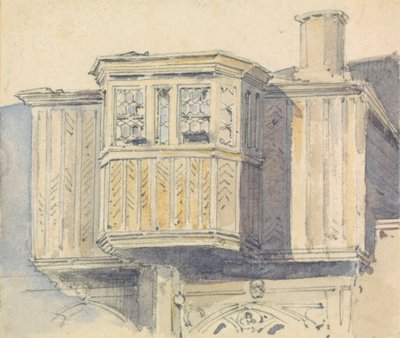 Kamer van Koningin Anne Boleyn, Windsor Kasteel door Thomas Shotter Boys