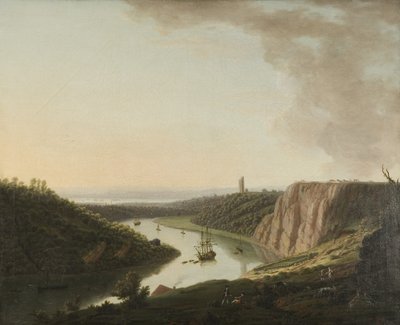 Uitzicht vanaf Durdham Down door Thomas Smith of Derby