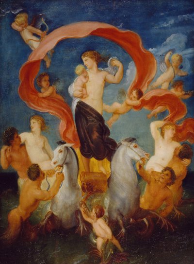 Amphitrite, 1775-1830 door Thomas Stothard