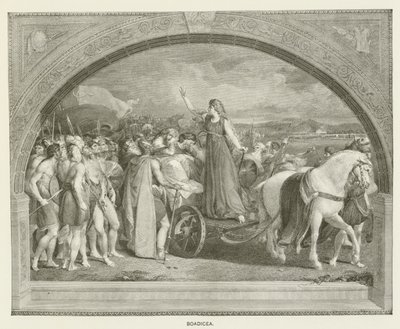 Boadicea door Thomas Stothard