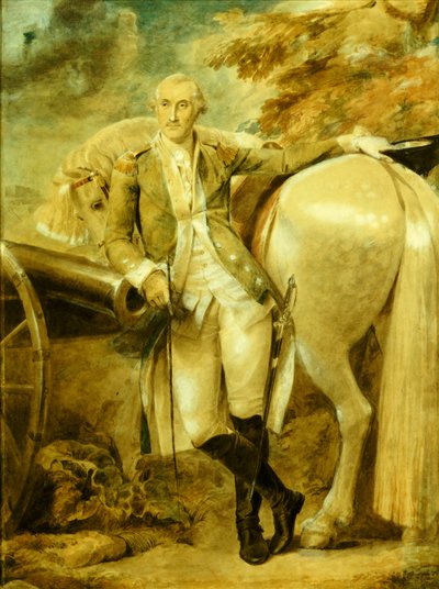 Generaal Nathaniel Green, c.1785 door Thomas Stothard