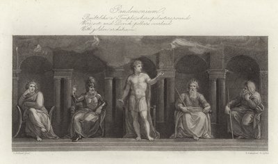 Pandemonium door Thomas Stothard