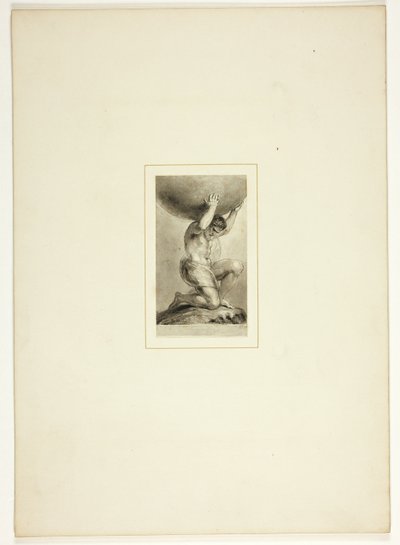 Studie voor een plaat uit De Triomfen van Temperament, in het 1796 Royal Engagements Pocket Book door Thomas Stothard