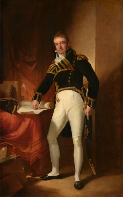 Kapitein Charles Stewart door Thomas Sully