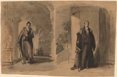 Lafayette (twee weergaven) door Thomas Sully