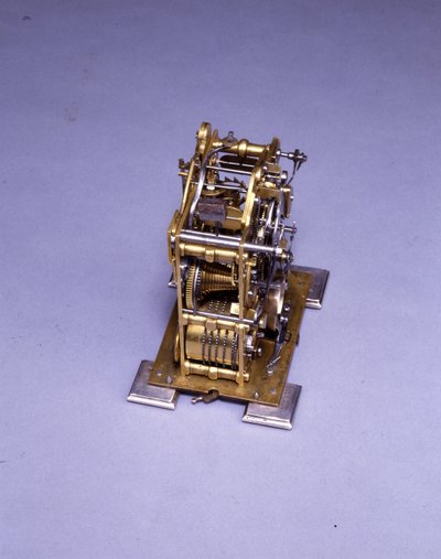 Miniatuur slagwerk bracket klok, nr. 222, ca. 1695 door Thomas Tompion