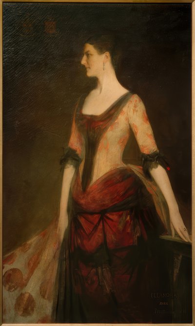 Eleanora Iselin Kane door Thomas Wilmer Dewing