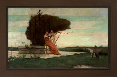Ochtend door Thomas Wilmer Dewing