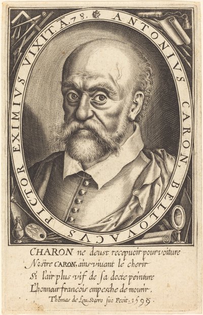 Antoine Caron door Thomas de Leu