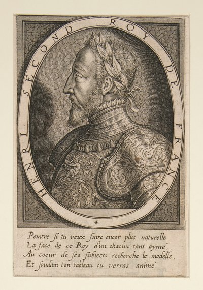 Hendrik II, koning van Frankrijk door Thomas de Leu