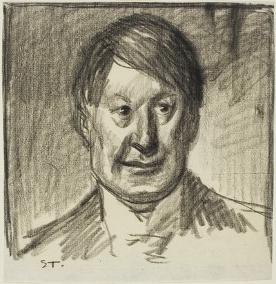Jean Louis Forain door Théophile Alexandre Pierre Steinlen