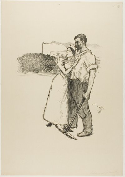 De laatste schuilplaats van vrijheid door Théophile Alexandre Pierre Steinlen