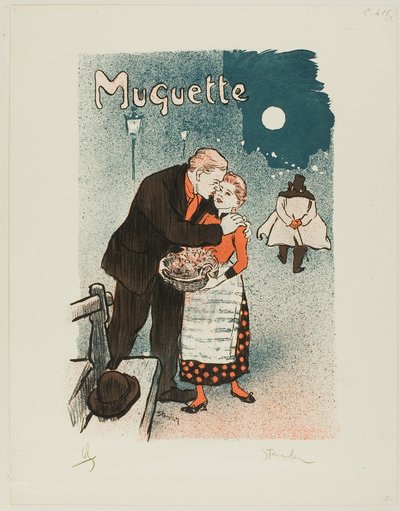 Muguette door Théophile Alexandre Pierre Steinlen