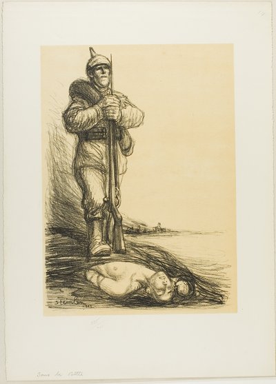 Onder de Laars door Théophile Alexandre Pierre Steinlen
