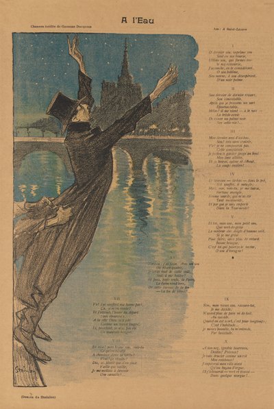 Gil Blas Illustré: Aan de waterkant (A l