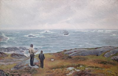 Lyngør door Thorolf Holmboe