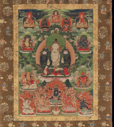 Manjushri, Bodhisattva van Wijsheid door Tibetan School