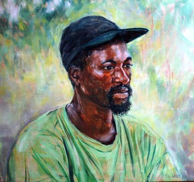 Afrikaanse Man door Tilly Willis