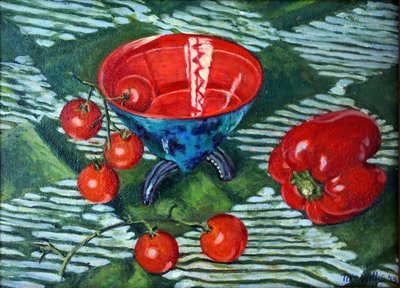 Tomaten en Paprika door Tilly Willis
